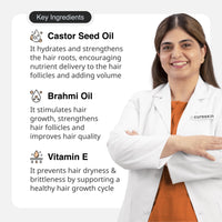 Cureskin Eye Brow & Lash Oil | Nourishes and Strengthens (7 ml) | Eyelash Growth Serum | Lash Serum for Eyelash Growth