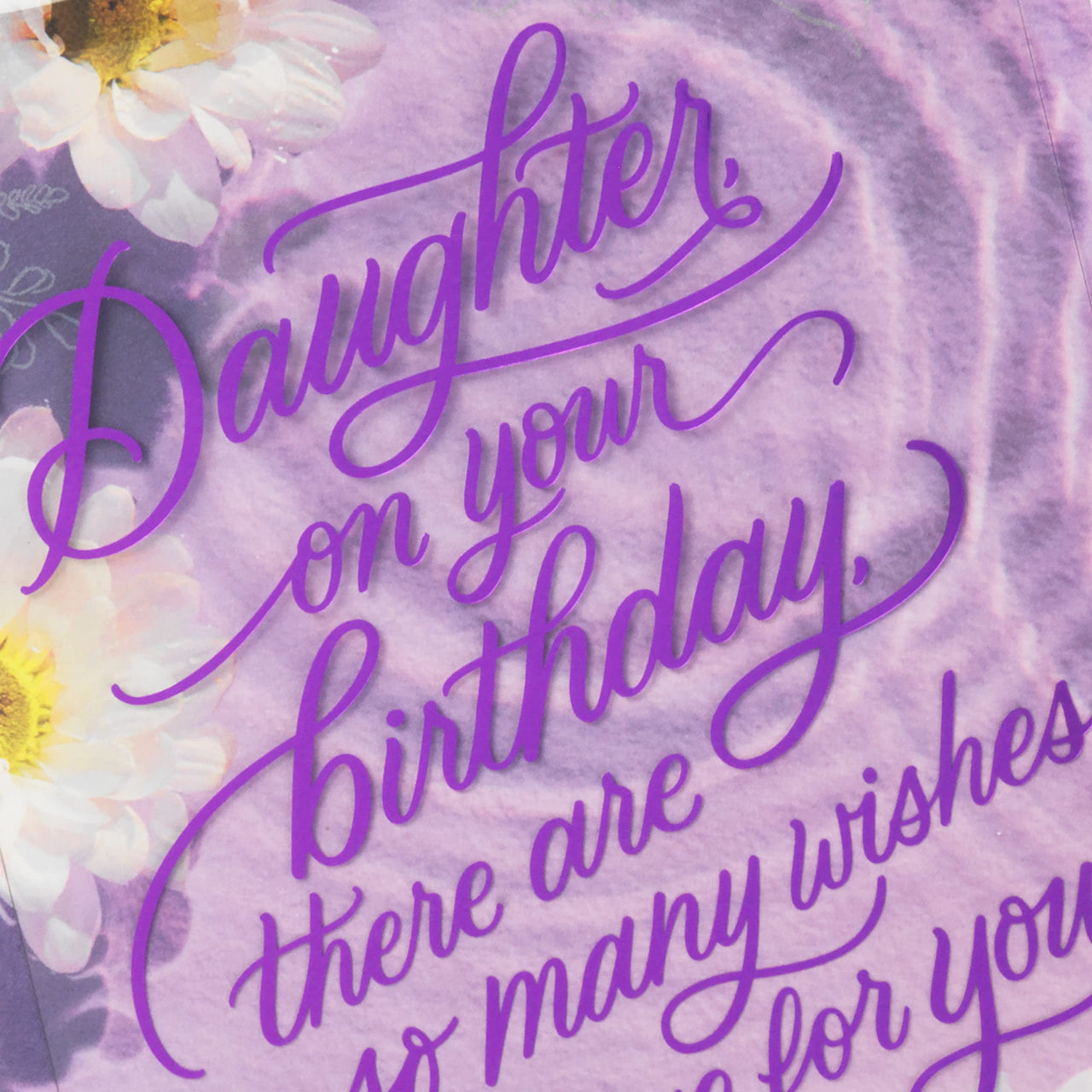 Hallmark Birthday Card for Daughter (So Many Wishes)