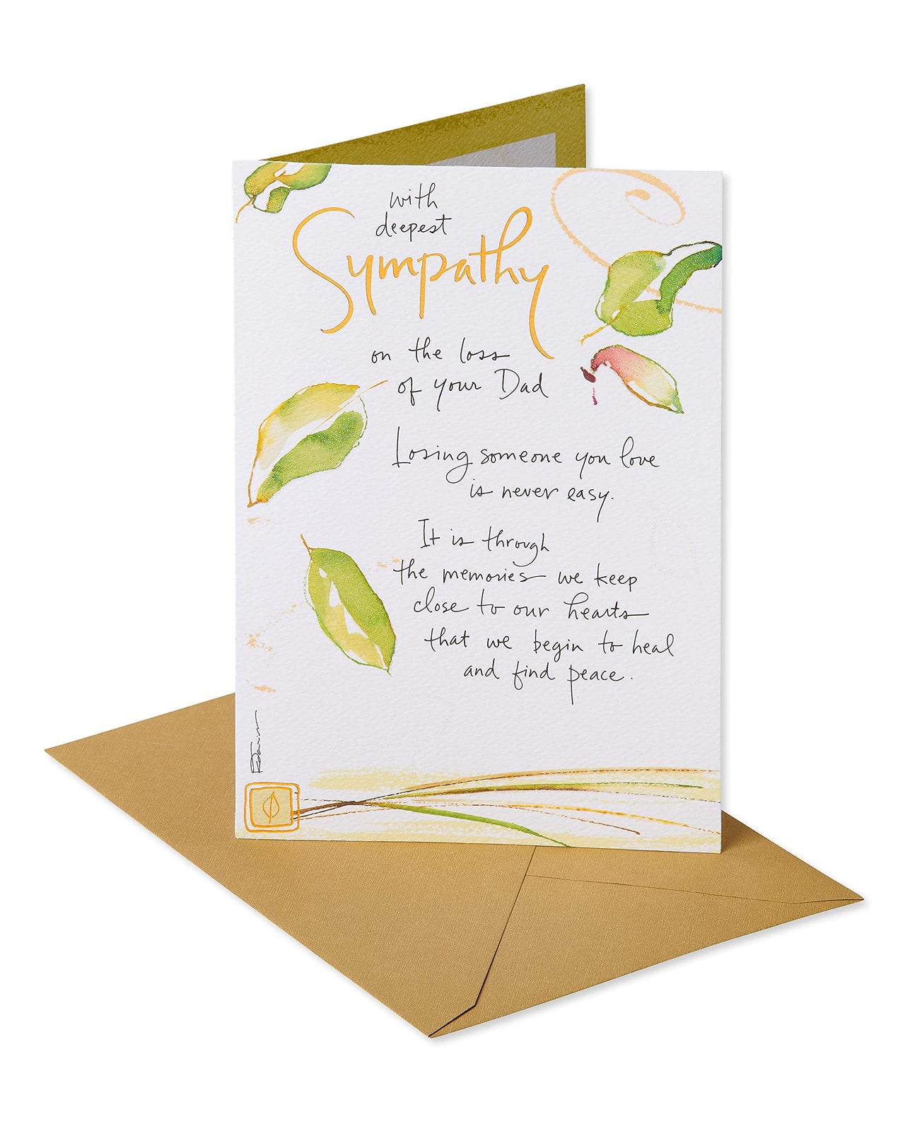 American Greetings Sympathy Card for Loss of Father (Never Easy) Never Easy