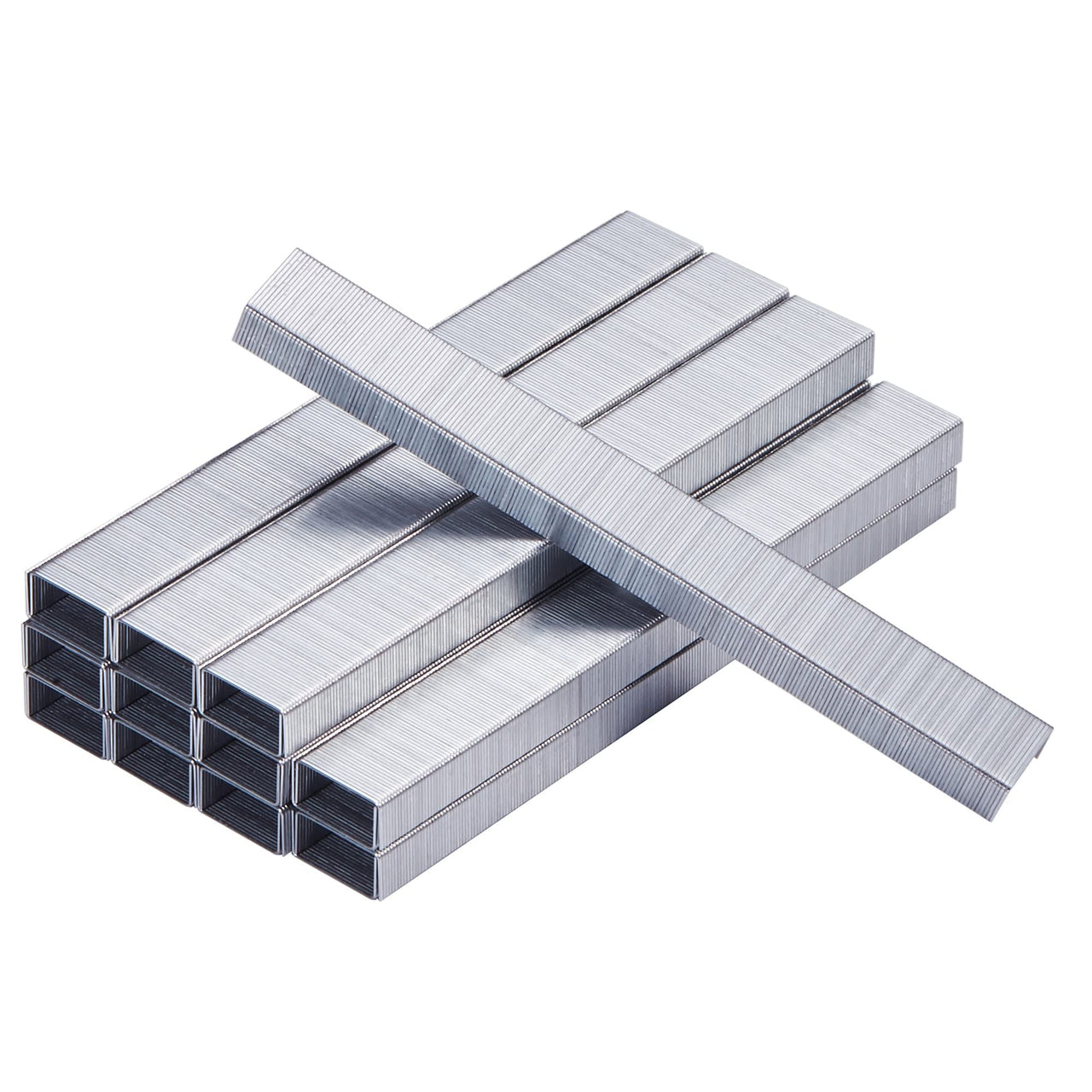 Bostitch Office Premium Standard Staples in Clear Plastic Box, 1/4 Inch Leg, Reduced Jamming, 5,000 Per Box (SB10)