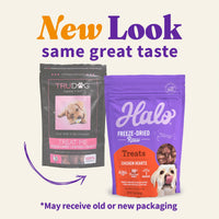 Halo Raw Freeze Dried Dog Treats, Chicken Hearts Recipe, Dog Treats Pouch, All Life Stages, 2-OZ Pouch 2 Ounce (Pack of 1)