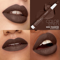 Seven Seas Color Stylo NonTransfer Matte Lipstick | Matte Finish Lip Crayon | Waterproof | Long Lasting | Lasts Up to 24 hours (Chocobar)