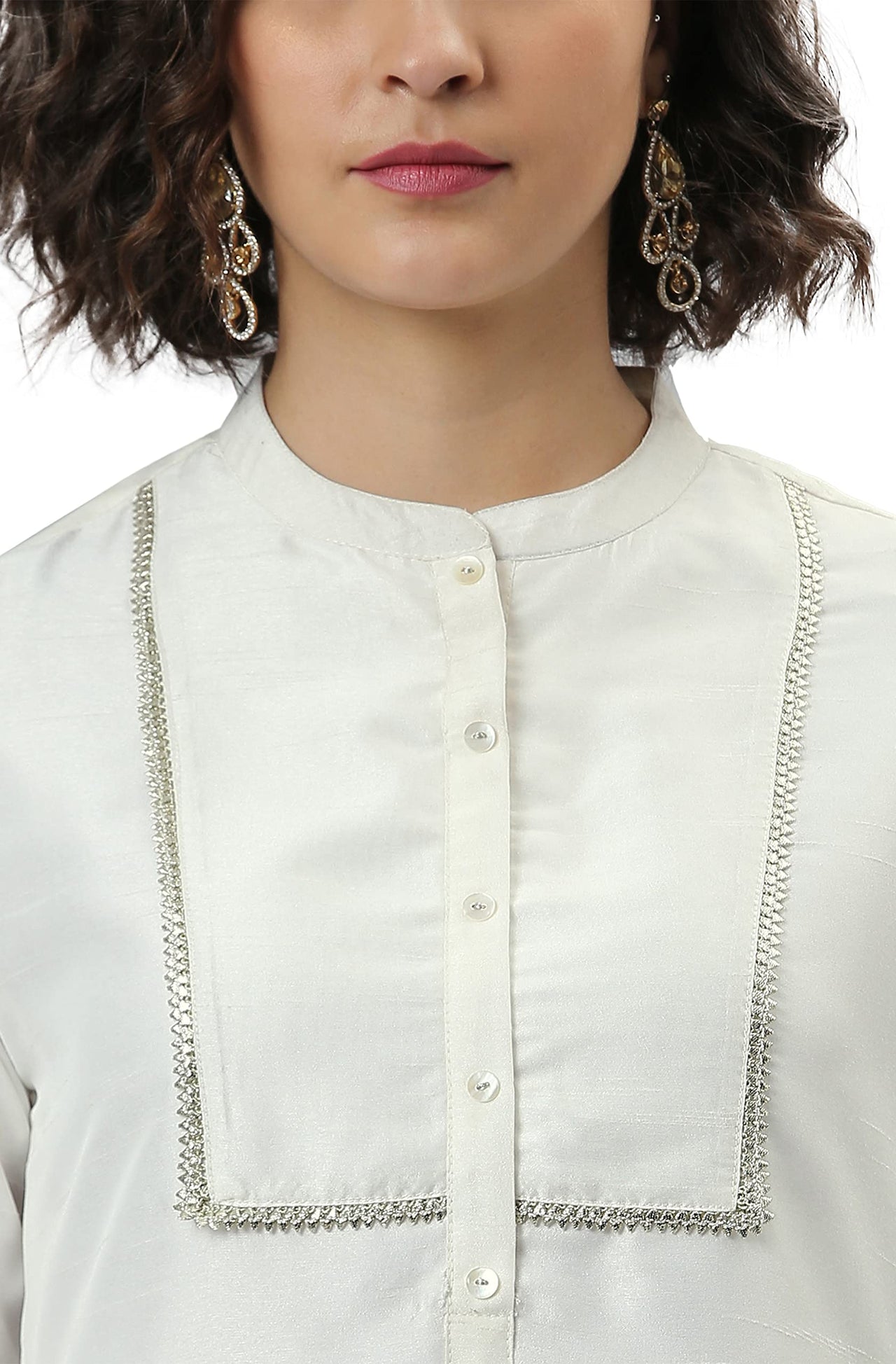 Janasya Women's  Poly Silk Kurta With Pant And Dupatta