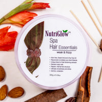 Nutriglow Hair Spa Cream With Volumizing & Shine Lock Formula For Weak & Frizzy Hair, 300g