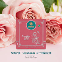 Ashpveda Hydrating Gulab Body Bar Handmade Bathing Soap for Skin Hydration & Nourishment with Rose & Coconut Oil (75g)