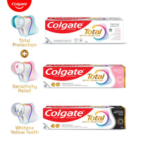 Colgate Total Advanced Health Anti-germ Toothpaste, 480g, Tooth Paste with 12-Hour Anti-Germ Protection, Whole Mouth Health (Combo Pack Offer)