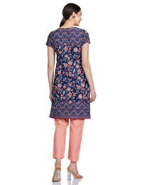 Aurelia Women Cotton Blend Kurta & Palazzo