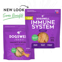 DOGSWELL Immunity & Defense, Flaxseed Oil, Turmeric, Vitamin E & A, Healthy Aging, Chicken Jerky 24 oz (842197) 1.5 Pound (Pack of 1)