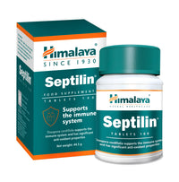 Himalaya Septilin Tablets - 60 Tablets & Himalaya Wellness Since 1930 Pure Herbs Triphala Bowel Wellness - 60 Tablets