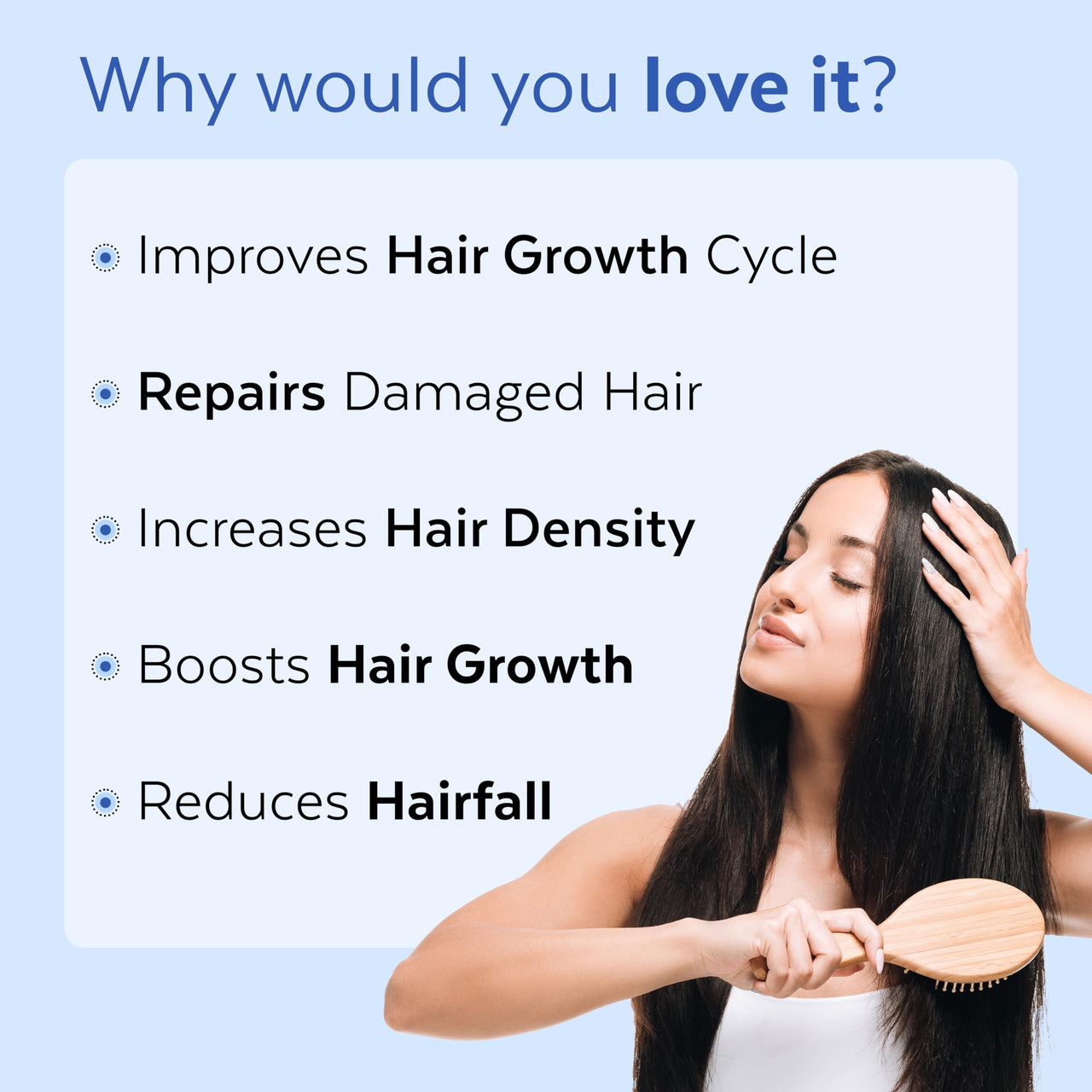 TrueWise® Hair Growth Serum 4% Anagain,3% Redensyl,2% Baicapil,1% Capilia Longa, Caffeine,Biotin & Rice Water With Rosemarry Advanced Hair Growth for Hair Fall Control Hair Serum for Women & Men 30ml