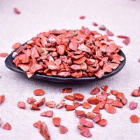 SigMntun Red Jasper Crystal Chips Bulk, Natural UNDYED - 10 oz (283g) Tumbled Stones for Crafts Decorative Rocks Planters, Healing Crystals Reiki Chakra Meditation Energy Balancing Therapy 10 Oz - Red Jasper