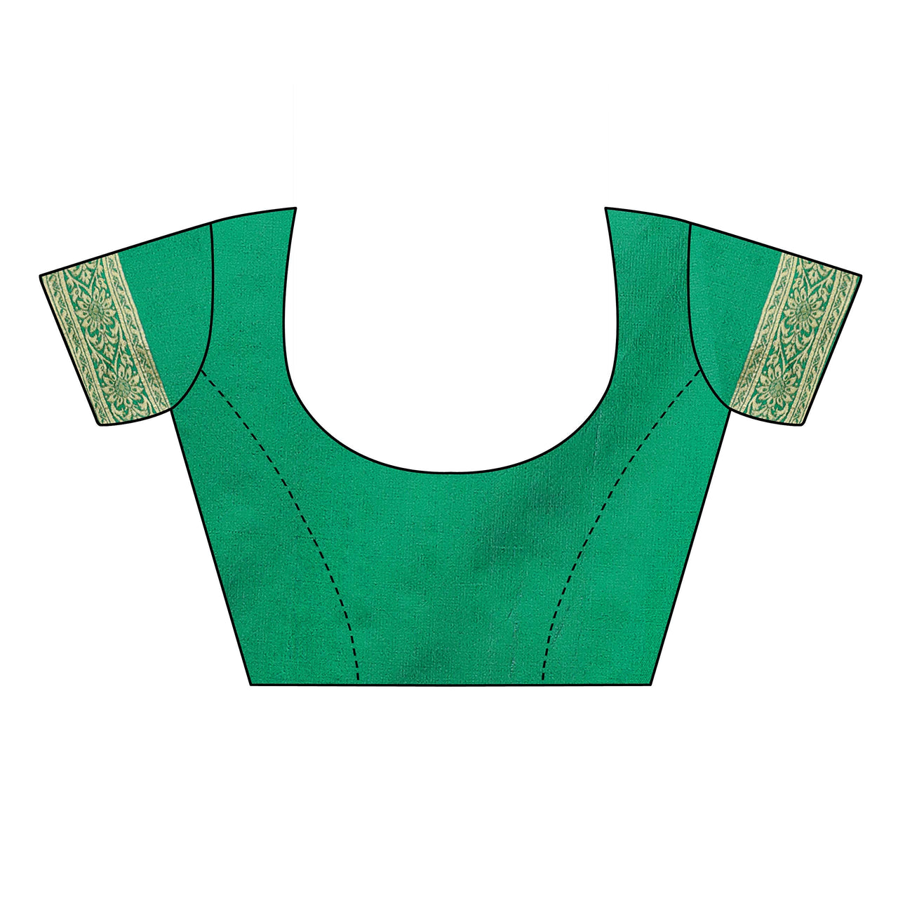 AKHILAM Women's  Banarasi silk woven Design Saree with Unstitched Blouse Piece(GNG220_QL_Parent)