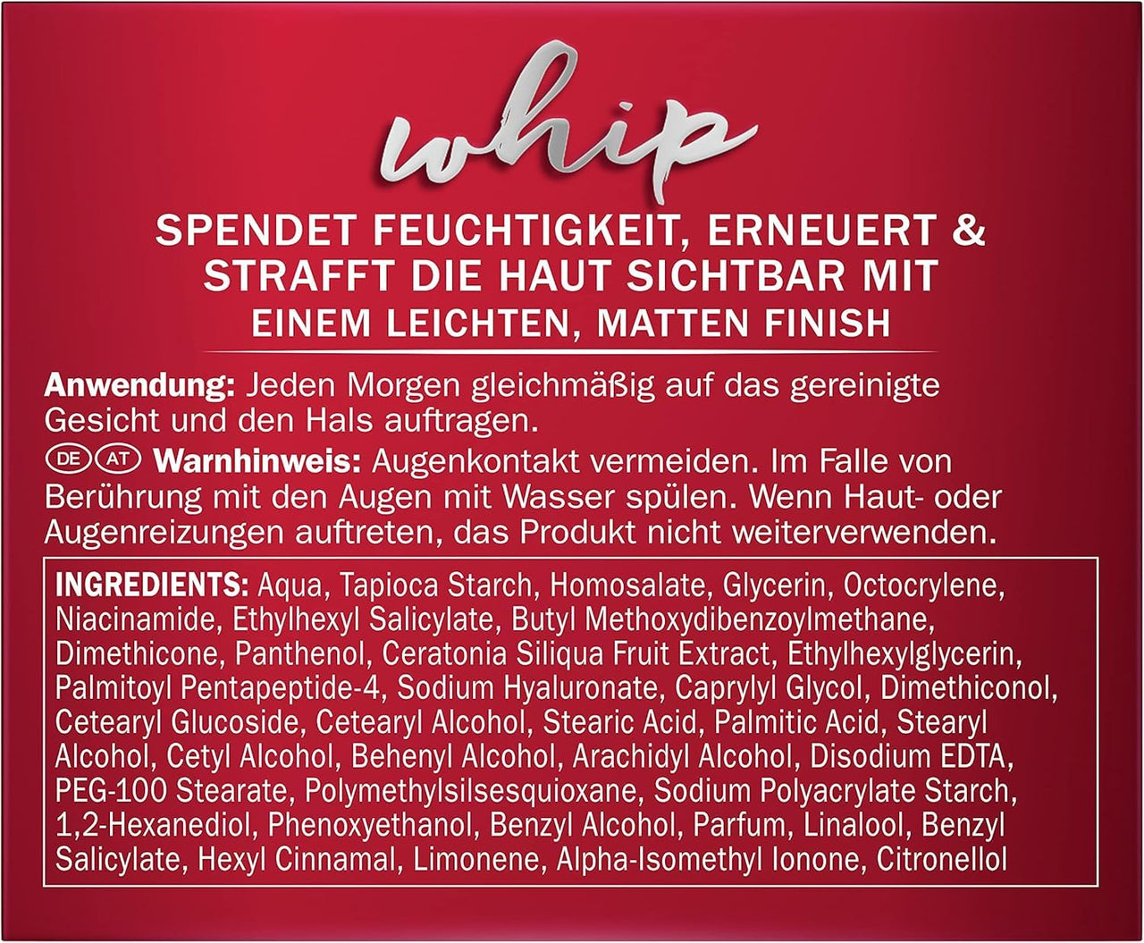 Olay Regenerist Whip Day Cream with SPF 30 for Women, 50 ml