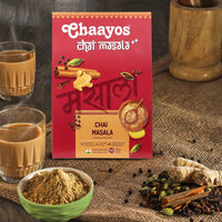Chaayos Chai Masala - Aromatic Tea Masala Powder with 100% Natural Ingredients - 200g [500 Cups]