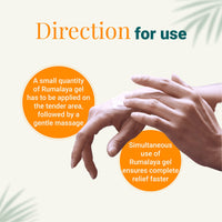 Himalaya Rumalaya Gel| Quick Relief Formula For Body Pain| Back Pain, Knee Pain, Muscle Pain, Sprains| Ayurvedic | 30G