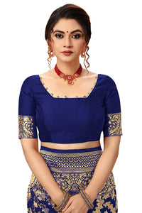 Nivah Fashion Women's  Banarasi Art Silk Saree with Blouse Piece