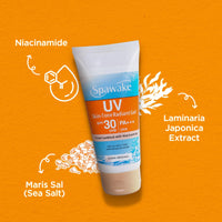 Spawake Sunscreen UV Tone Radiant Gel | SPF 30 PA+++ | Tinted & Non Greasy | Even Tone | For All Skin Tones | 45g