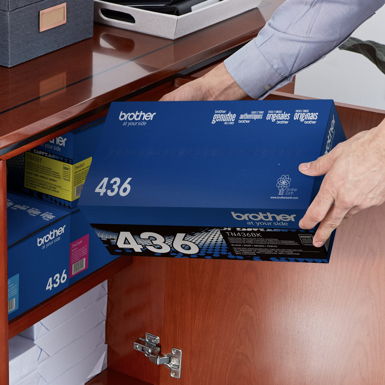 Brother TN436BK Super High Yield Toner-Retail Packaging, Black Black Toner