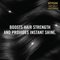 Streax Anti Split Hair serum, 100 ml I Hair Serum for Dry Frizzy Hair|Serum for Frizzy Hair|Hair Serum for Women & Men|With Bio - Elixir I Controls split ends I 82% Reduction in Split Ends I 60% reduction in dryness