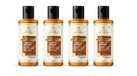 Khadi Orgnaique Herbal Natural Honey Almond Hair Shampoo Pack of 4