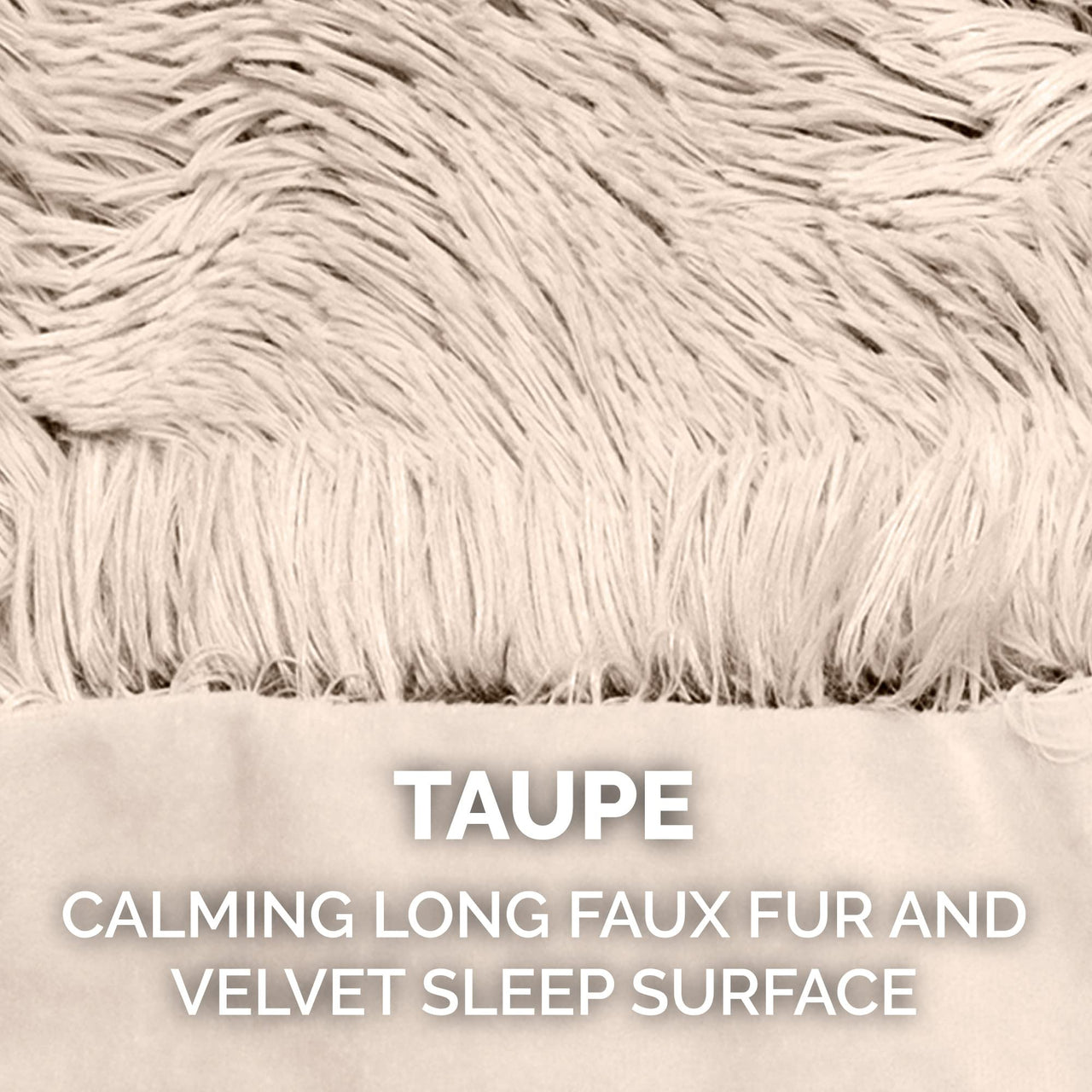 Furhaven Waterproof Throw Blanket for Dogs & Indoor Cats, Washable - Shaggy Plush Calming Long Faux Fur & Velvet Dog Blanket - Taupe, Medium Blanket - Long Faux Fur (Taupe) 40.0"L x 30.0"W x 0.3"Th Waterproof Only