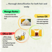 NOX DETOX Anti Dandruff Hair Mask | Overnight Solution for Dry, Itchy, Flaky Scalp | 100% Vegan | Paraben Free