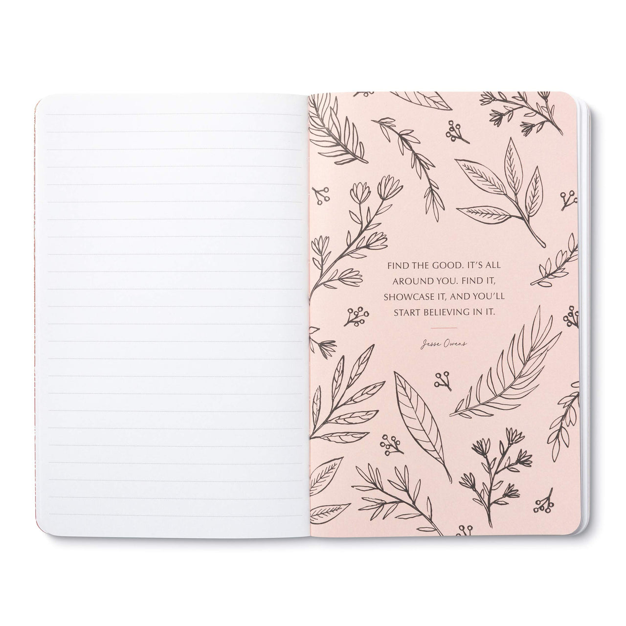 Compendium Softcover Journal - My heart gives thanks… – A Write Now Journal with 128 Lined Pages, 5″W x 8″H My heart gives thanks…