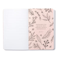 Compendium Softcover Journal - My heart gives thanks… – A Write Now Journal with 128 Lined Pages, 5″W x 8″H My heart gives thanks…