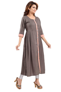 Priscilla RAYON COTTON FEEDING KURTIS FOR WOMEN WITH ZIPPERS 1122