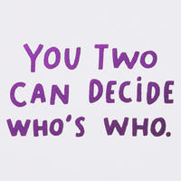 American Greetings Funny Anniversary Card for Couple (Who's  Who) Who's  Who