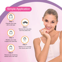 DR.Rashel Nose Pore Strips For Pore Cleansing | Deep Cleansing Nose Strips For Instant And Painless Blackheads Removal || 20 PCS (White Skin) (10 Strips & 10 Wipes)