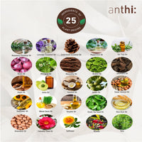 anthi: Anti-Hair Thinning Oil with Onion, Bhringaraj, Rosemary Extracts | For Hair Thickening & Growth | With Neem Wood Comb | Mineral Oil Free | For Men and Women 50 ml