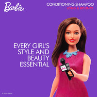 Barbie Conditioning Shampoo - Long & Bouncy, Sulphate, Paraben & Gluten Free, Enriched With Vegetable Protein, Dermatologically Tested, 200ml, Purple