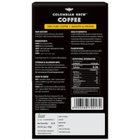 Colombian Brew Original instant Coffee 50g & Hazelnut Instant Coffee 50g