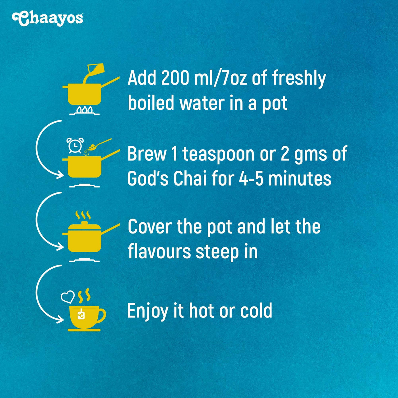 Chaayos God's Chai - Herbal Kangra Kahwa Green Tea - 100Gram [50 Cups]|Whole Leaf Loose Tea|Immunity Boosting|Antioxidant Green Tea|Green Tea|Detox Kahwa