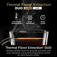 Ninja Drip Coffee Maker With K Cup Combo, DualBrew Pro Specialty Coffee System, Coffee Machine Compatible with K-Cup Pods, 12 Cup Single Serve Coffee Makers with Paper Filter, CFP301 Frother + Paper Filter