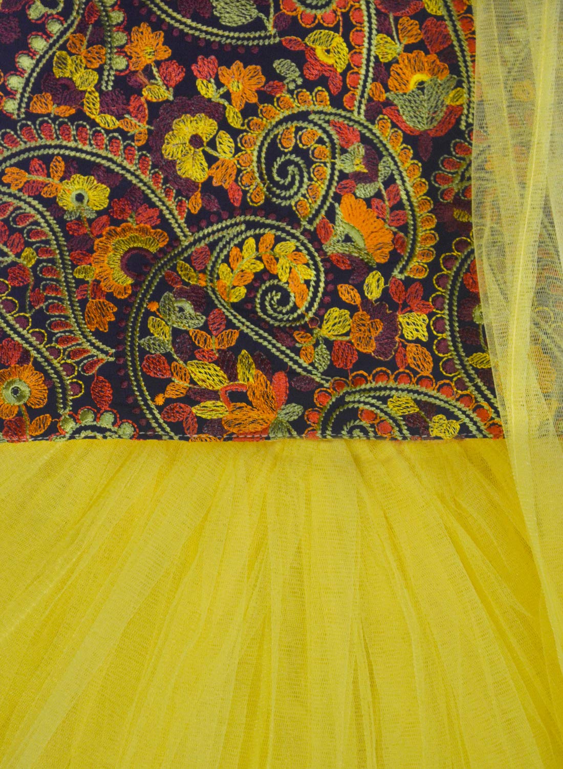 A.T.U.N Girls Lehenga Choli