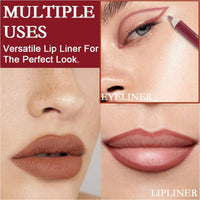 Shryoan Matt Lip Liner | Set of 12 | Long-lasting |Matte Finish | Non-drying, 19.2gm