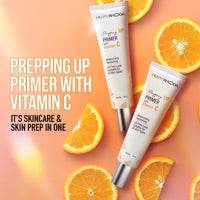 Hilary Rhoda Prepping UP PRIMER with Vitamin C | Pore Minimizer & Blur Primer | Oil Control & Suitable for All Skin Types | Infused with Vitamin C | 30 ml