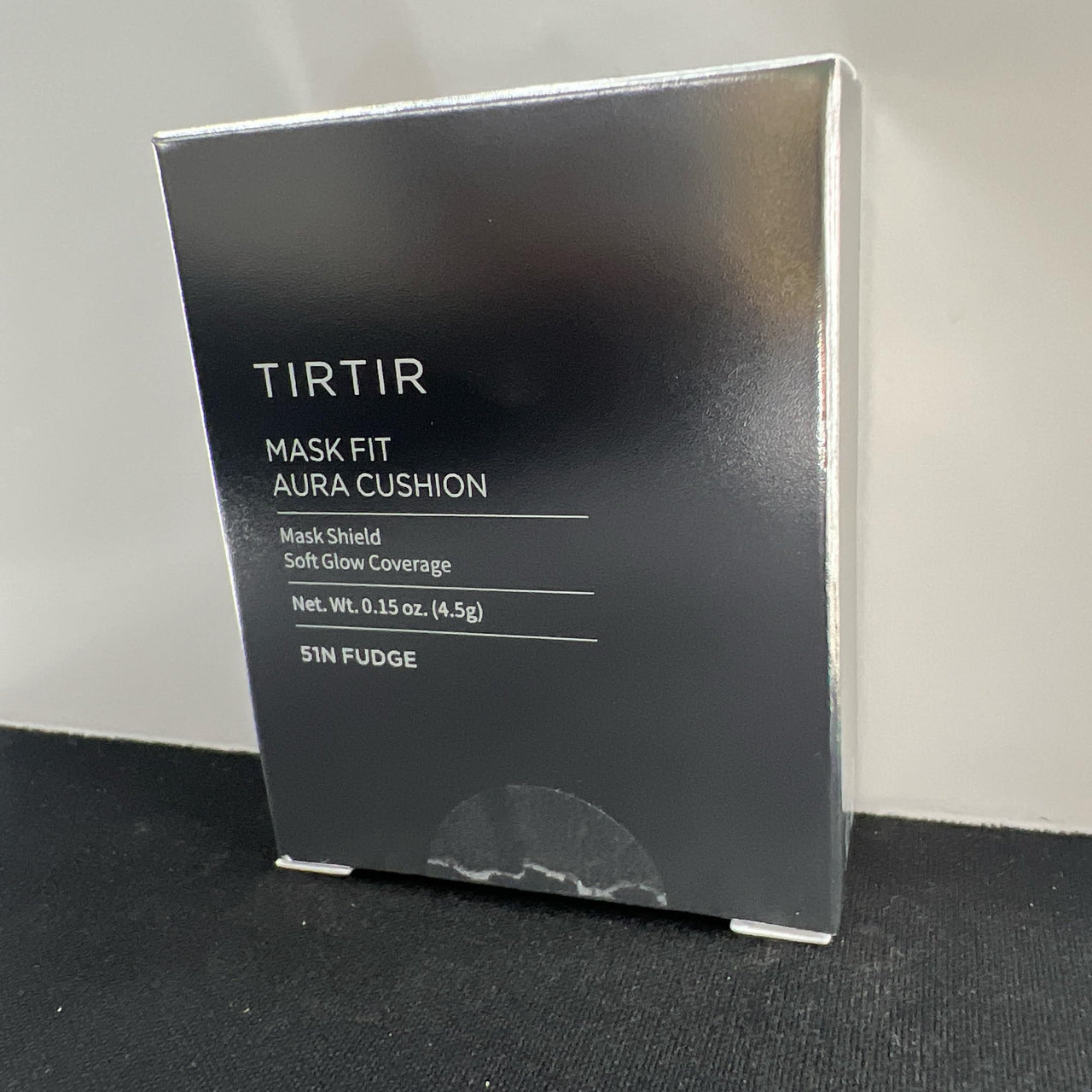 TIRTIR Mask Fit Aura Cushion Foundation, Full coverage, Skin fit, Satin Glow Finish, Korean Cushion Foundation #51N FUDGE, 4.5g