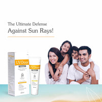 UV Doux Mineral Tinted Sunscreen Gel with SPF 50 PA+++ Broad Spectrum | 100% Mineral Sunscreen with Zinc Oxide & Titanium Dioxide with No White Cast | Matte Finish with Sweat & Water Resistance 50gm