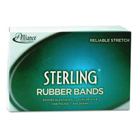 Alliance Rubber 24335 Sterling Rubber Bands Size #33, 1 lb Box Contains Approx. 850 Bands (3 1/2