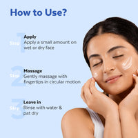 Truewise® Face Wash 2% Niacinamide Oily Skin Cleanser for Sensitive,Oily & Combination Skin Paraben,Sulphate-Free Gentle Skin Hydrating Face Wash Cleanser Vitamin B5 | 100% Soap-Free | Non-Foaming for Dry to Normal,Sensitive Skin - 125 ml (Pack Of 2)