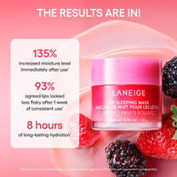 LANEIGE Lip Sleeping Mask | Moisturizing Lip Treatment with Vitamin C + Shea Butter for Soft Hydrated Lips | Overnight Repair | Lip Balm For Dry Chapped Lips| Lasting Hydration | WaterMelon |20Gm