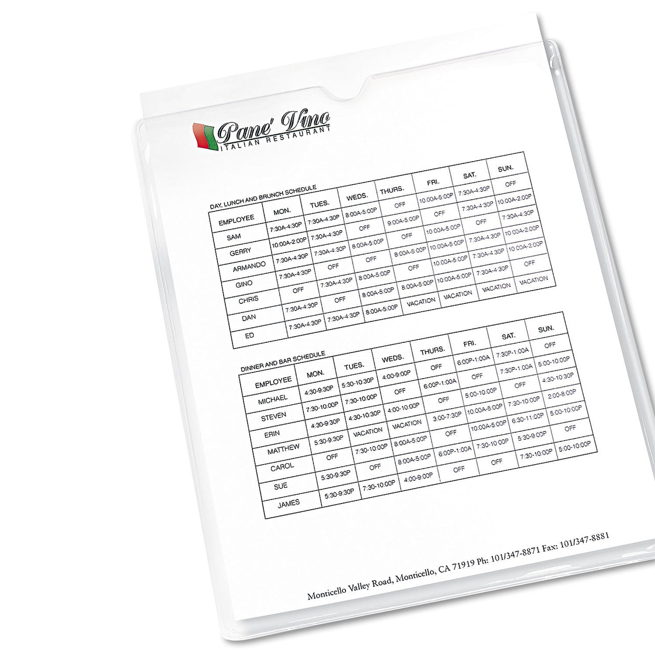 Avery File Envelopes, 9" x 12" Travel Document Organizer, Holds up to Sheets, 10 Clear Vinyl Envelopes (74804)