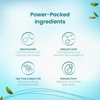 SEBUM 10% Niacinamide Serum with Salicylic Acid for Oily & Acne-Prone Skin | Controls Oil, Clears Acne & Blemishes | Lightweight, Fast-Absorbing | Dermatologically Tested | Men & Women | 30ml