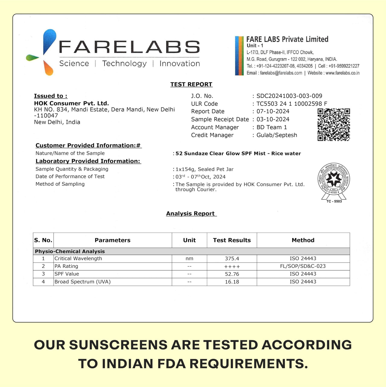 52 Sundaze Spf50 Rice Water Sunscreen Mist | Spf 50+ Pa++++ Sunscreen Spray | Invisible Sun Screen | Clear Glow Rice Sun Mist | Uva/B Broad Spectrum | Oily & Dry Skin| Men & Women | 100 Ml