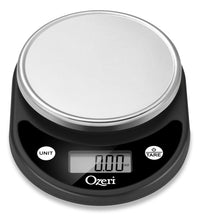 Ozeri Pronto Digital Multifunction Kitchen and Food Scale,Silver on Black Silver on Black