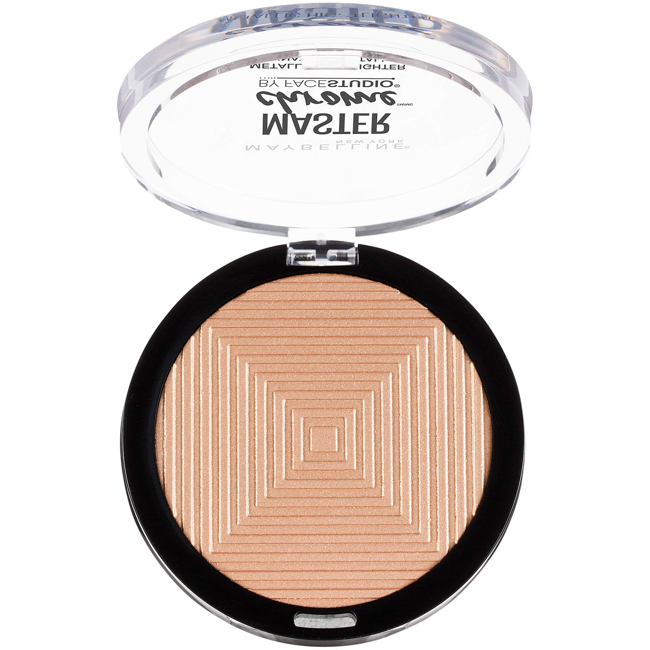 Maybelline New York Face Studio Master Chrome Metallic Highlighter, Molten Gold, 6.7g and Maybelline New York Volume Express Colossal Masacara, Waterproof, Black, 10ml