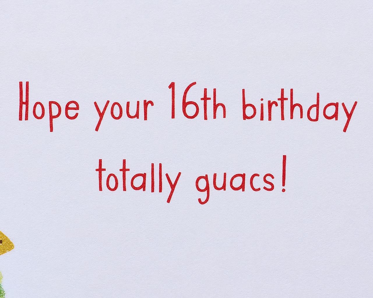 American Greetings 16th Birthday Card (Taco 'Bout Awesome) Taco 'Bout Awesome